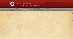 Desktop Screenshot of nmrailrunnervacations.com
